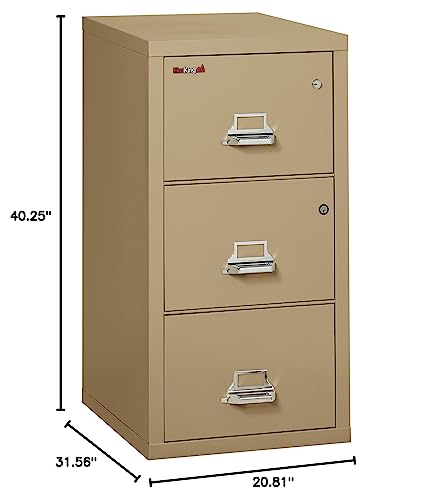 Fireking Legal Safe-in-A-File Fireproof Vertical File Cabinet