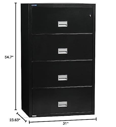 44 inch 4-Drawer Lateral Fireproof File Cabinet