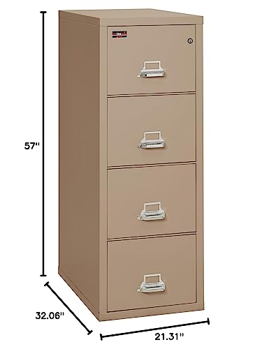 FireKing Fireproof 2 Hour Rated Vertical File Cabinet