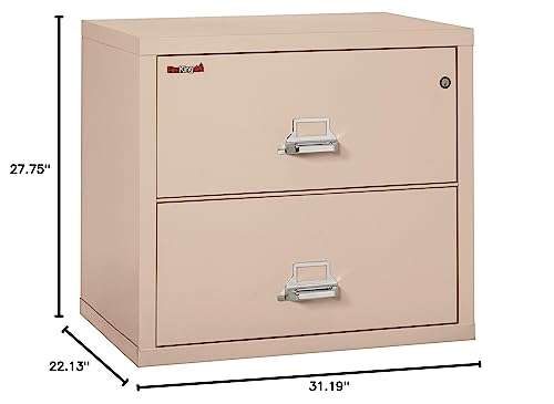 FireKing Lateral 4 Drawer Legal and Letter Fire Safe File Cabinet