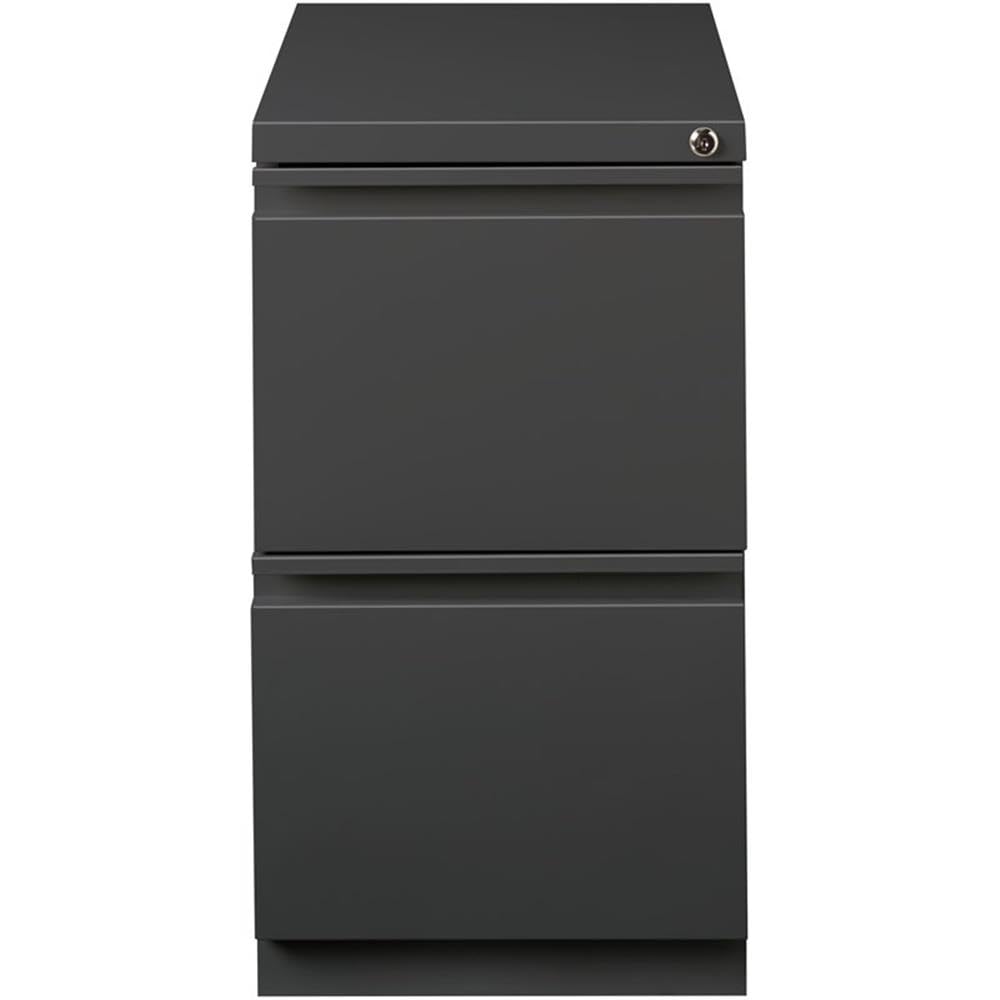 Hirsh (Set of 12) 20" Deep 2 Drawer Metal Mobile File Cabinet in Light Gray