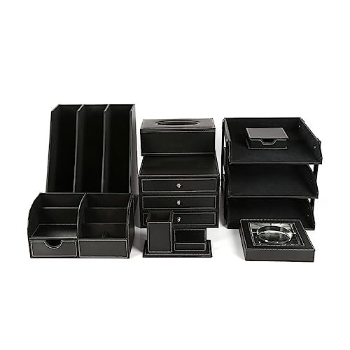 Office Accessories Desk Gift Set Card Holder Large File Rack