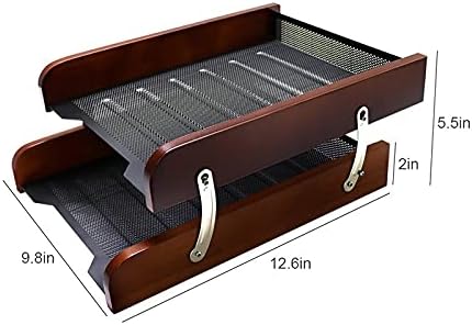 Metal Mesh Desk Organizer, White