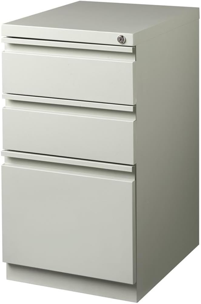 Hirsh (Set of 12) 20" Deep 3 Drawer Metal Mobile File