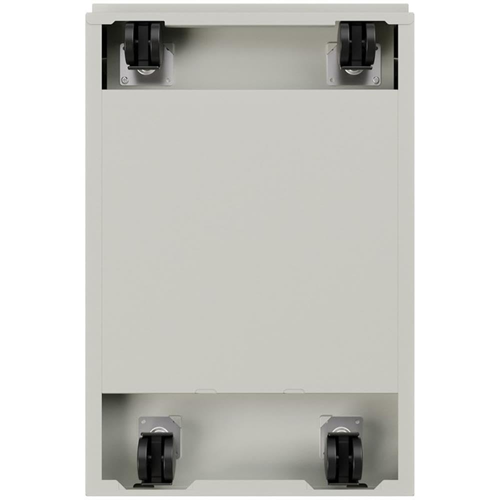 Hirsh (Set of 12) 20" Deep 2 Drawer Metal Mobile File Cabinet in Light Gray