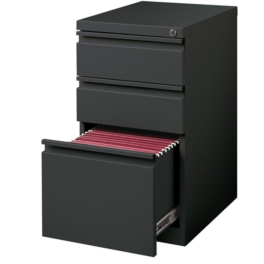 Hirsh (Set of 12) 20" Deep 3 Drawer Metal Mobile File