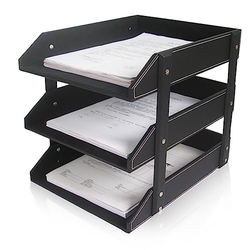 Office Accessories Desk Gift Set Card Holder Large File Rack