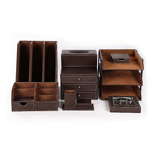 Office Accessories Desk Gift Set Card Holder Large File Rack