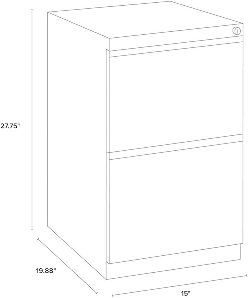 Hirsh (Set of 12) 20" Deep 2 Drawer Metal Mobile File Cabinet in Light Gray