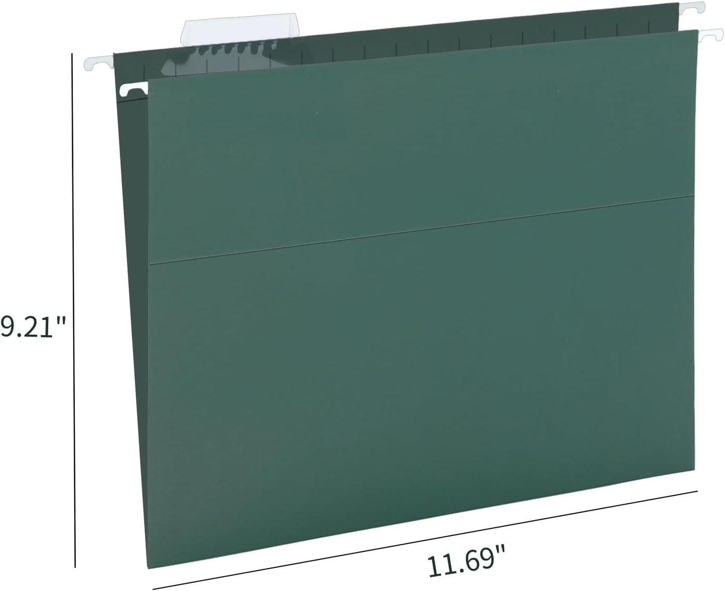 HERKKA Extra Capacity Hanging File Folders, 30 Pack