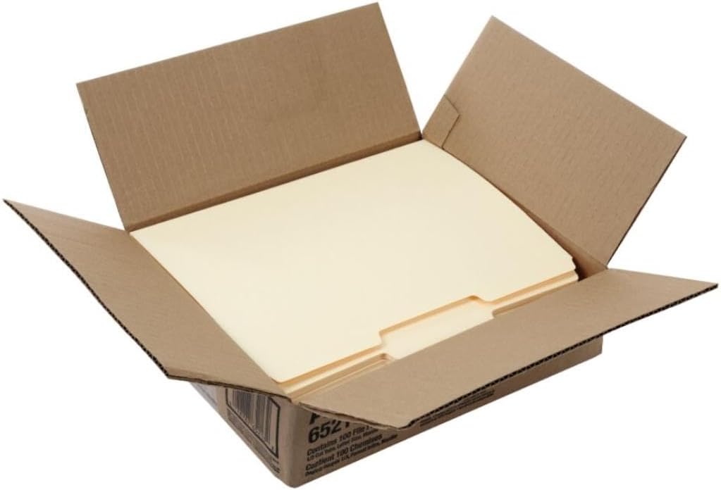 Pendaflex File Folders, Letter Size, 8-1/2" x 11", Classic Manila