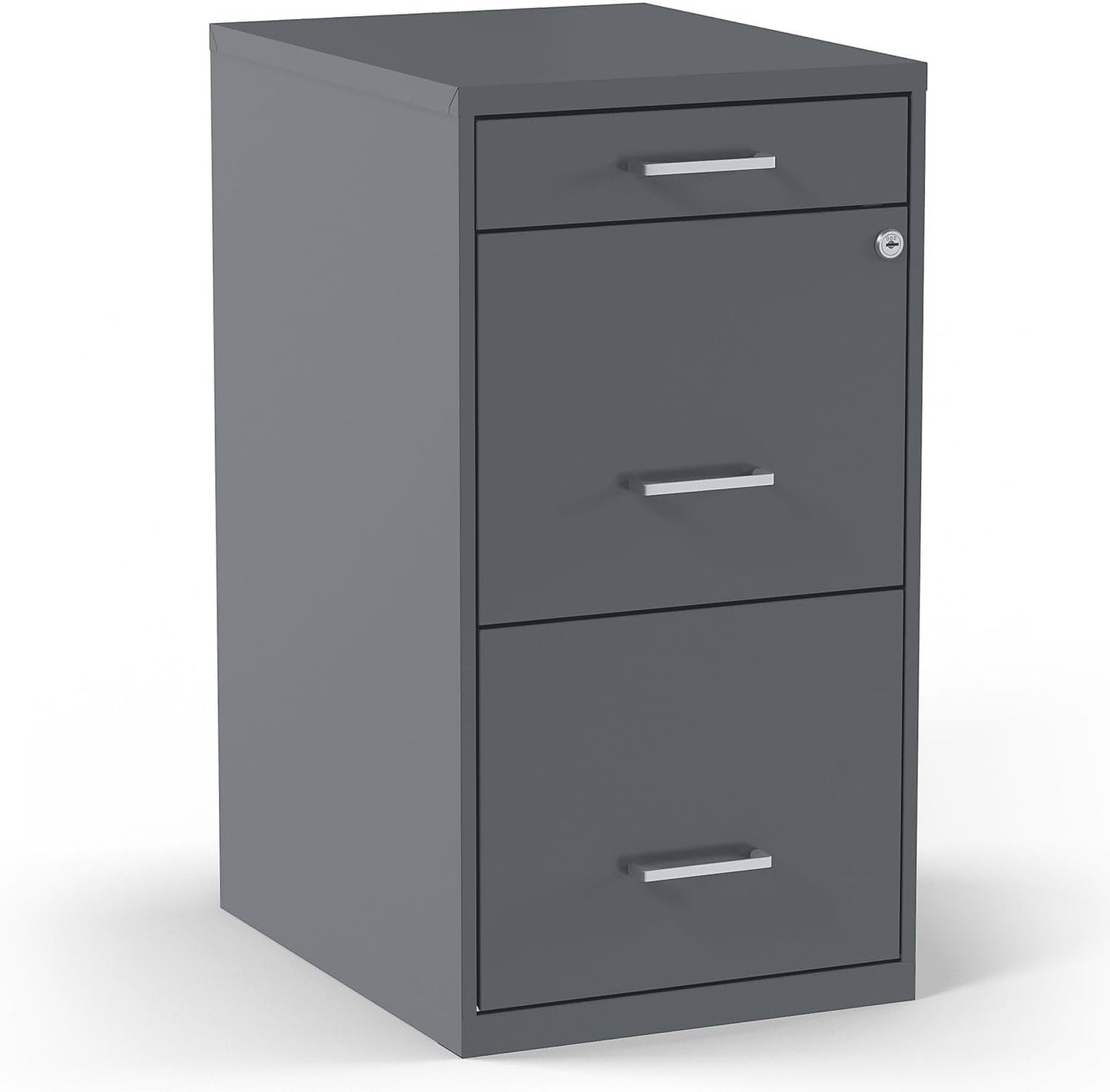 STAPLES 3-Drawer Vertical File Cabinet, Letter Size Documents