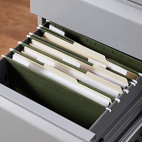 Amazon Basics Hanging File Folders, Letter, 25-Pack
