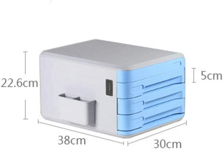 File manager- Desktop Storage Box - with Password Lock Drawer