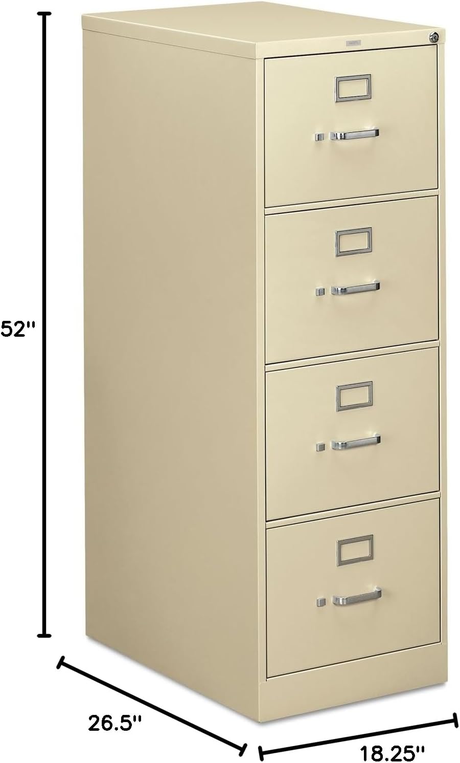 HON 314CPL 310 Series Four-Drawer, Full-Suspension File