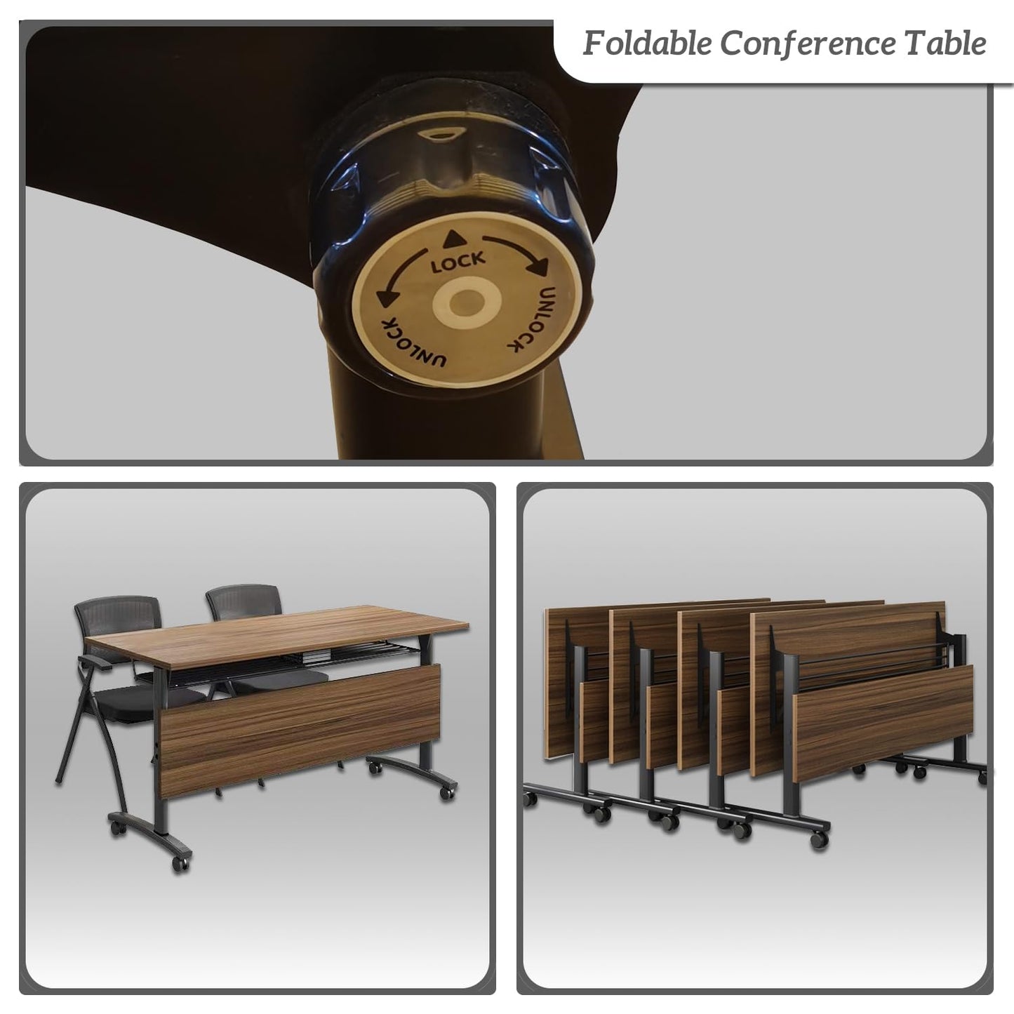 Folding Conference Table,Mobile Conference Room Tables