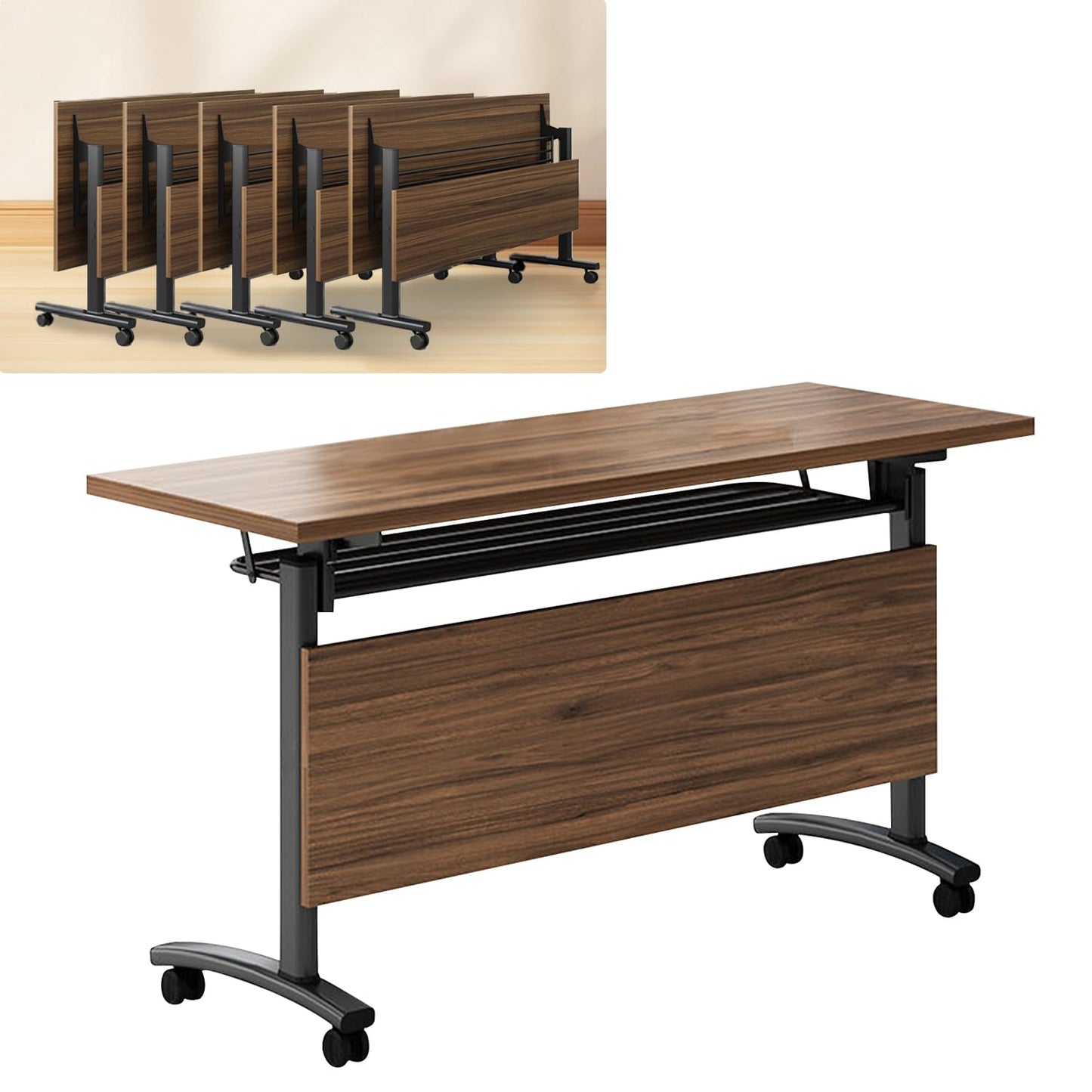 Folding Conference Table,Foldable Office Conference Room Tables