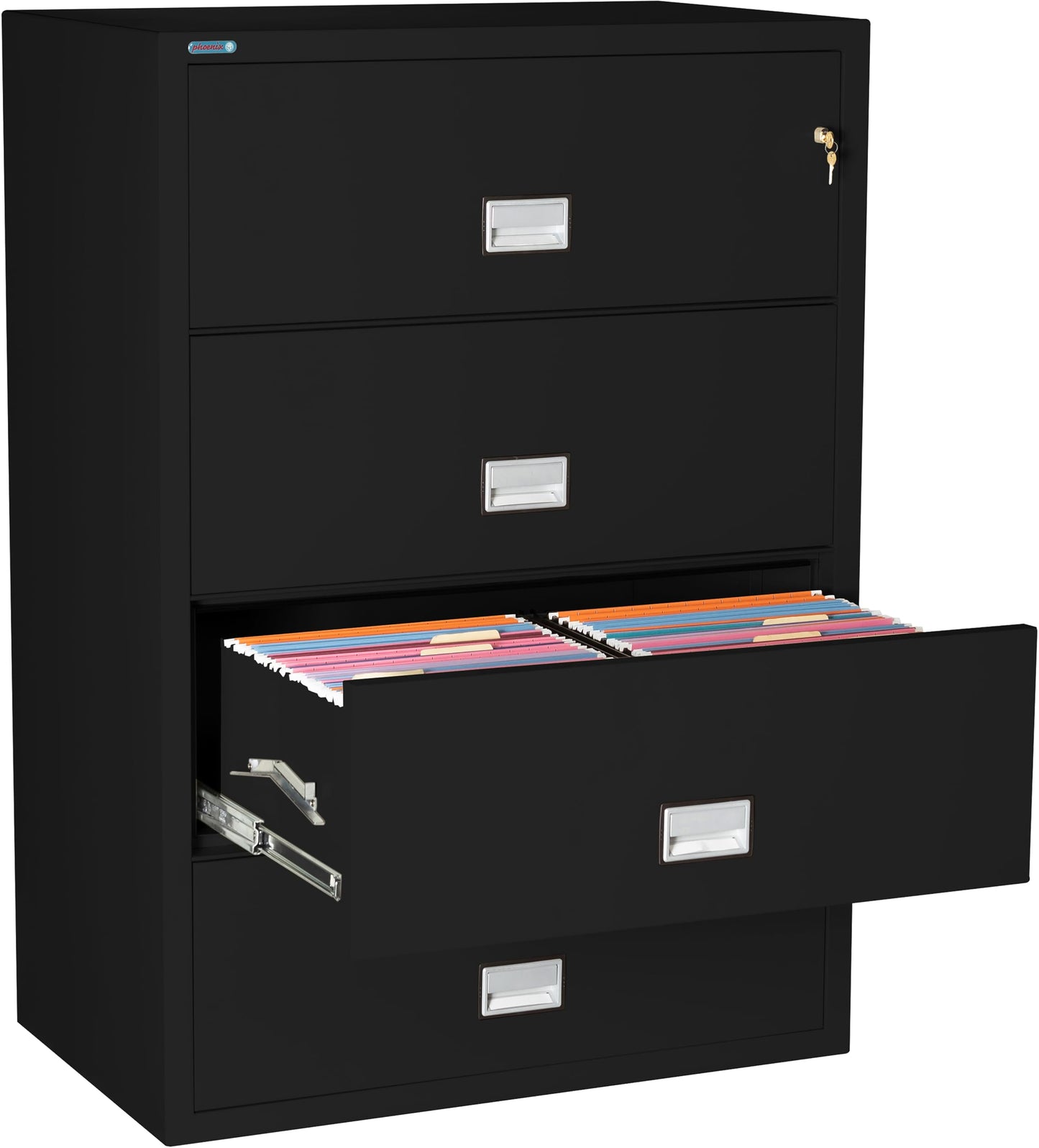 44 inch 4-Drawer Lateral Fireproof File Cabinet