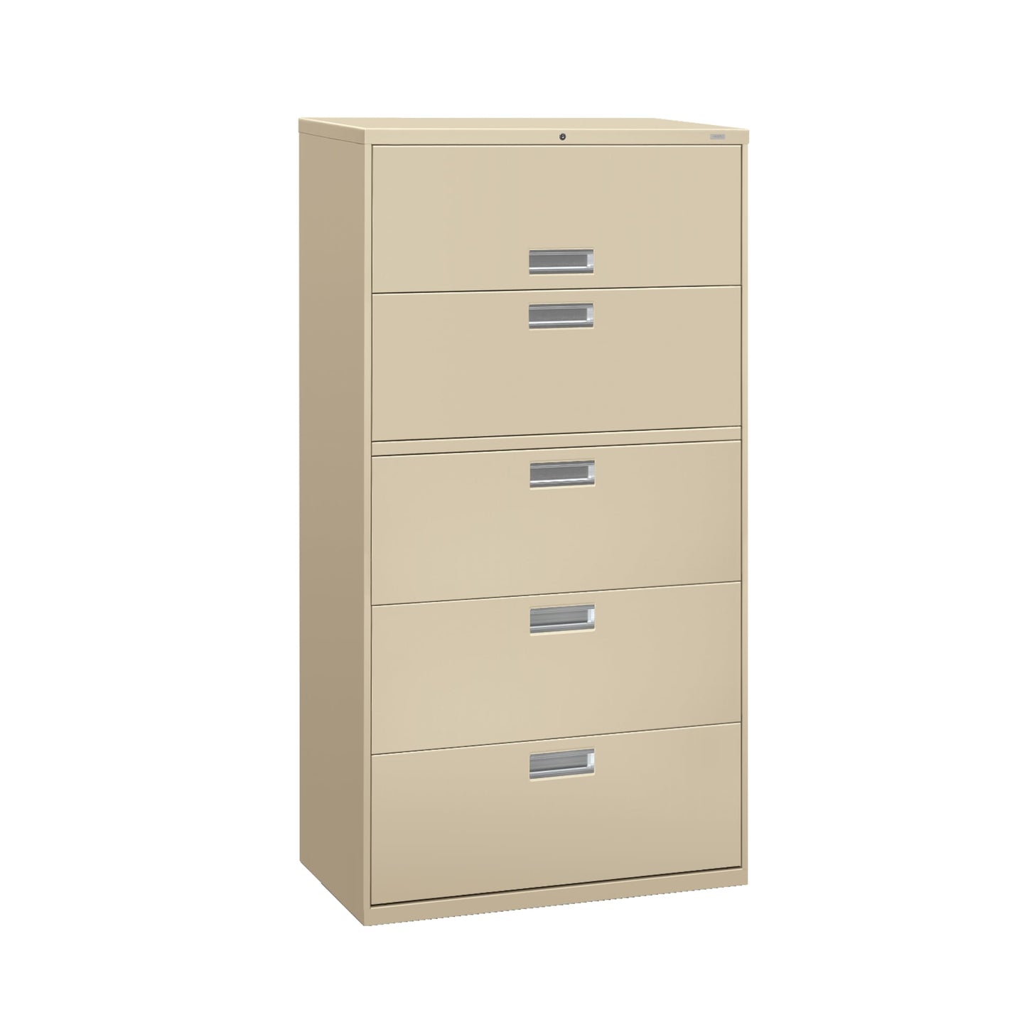 HON 2 Drawer Lateral File Cabinet with Lock, Metal Filing Cabinets