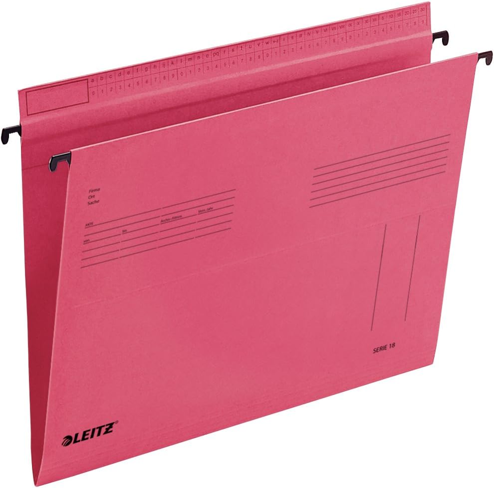 Leitz 1815-00-25 Suspension Files and Accessories 320 g Red
