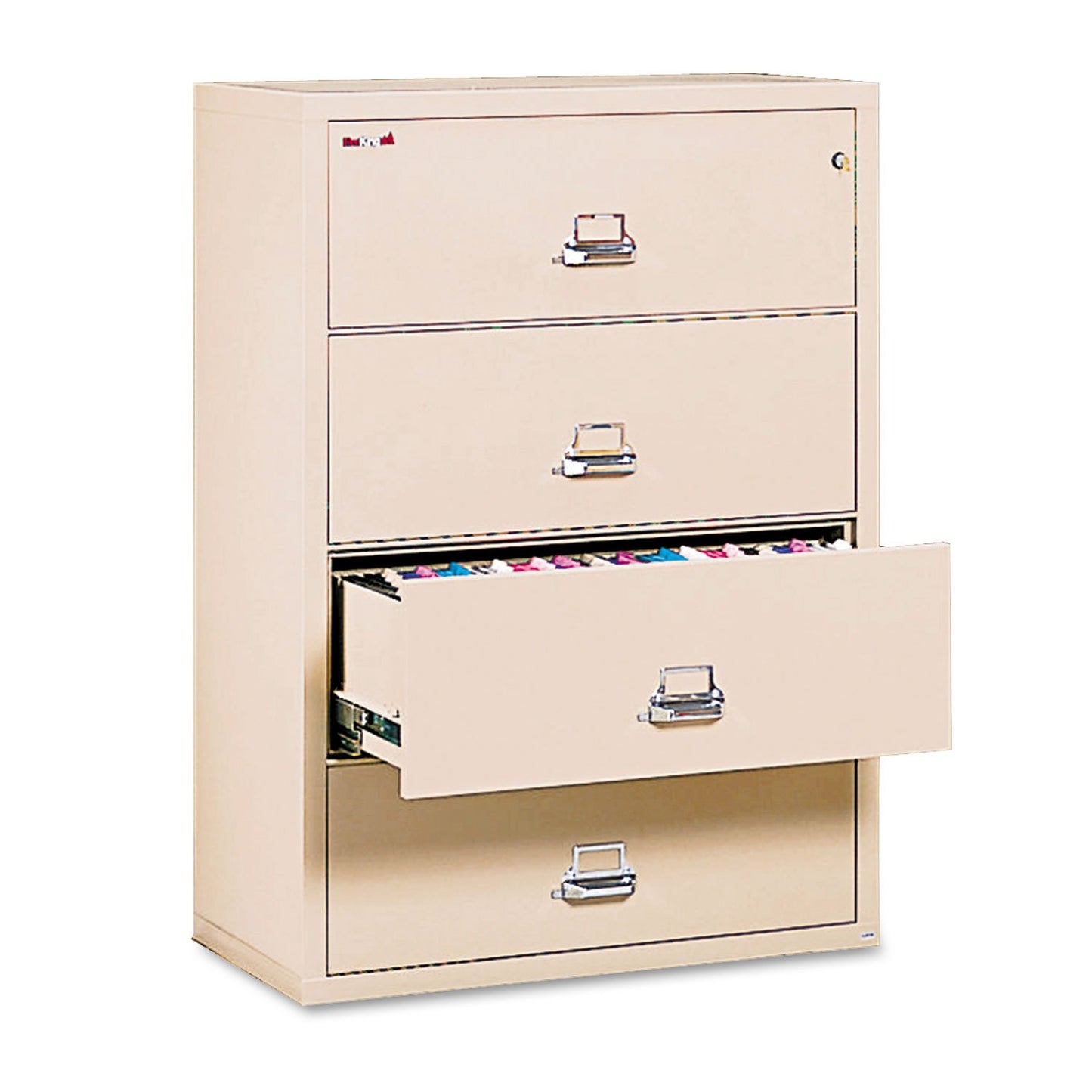 FireKing Lateral 4 Drawer Legal and Letter Fire Safe File Cabinet