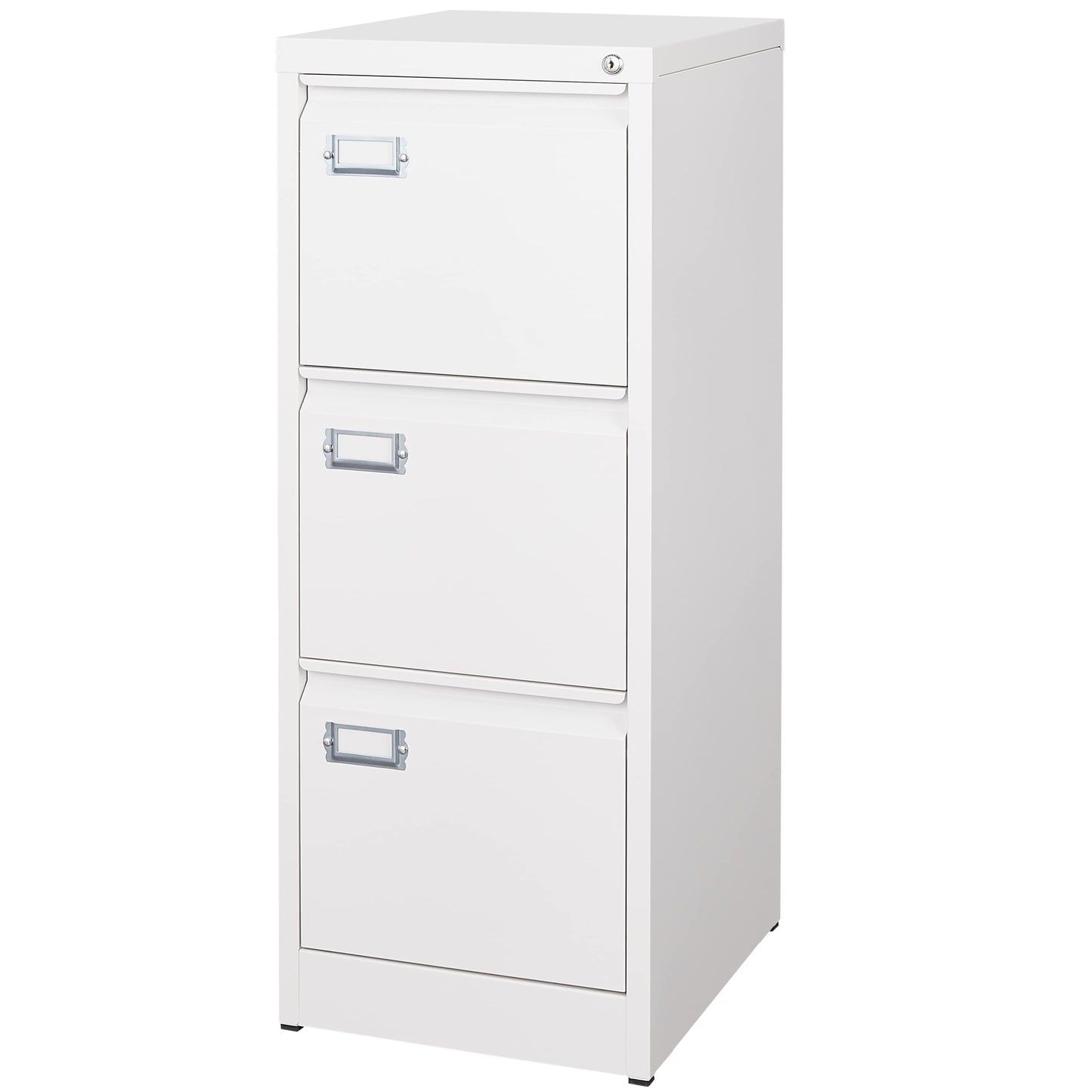2-Drawer Vertical Locking File Cabinet, Steel, Letter Size