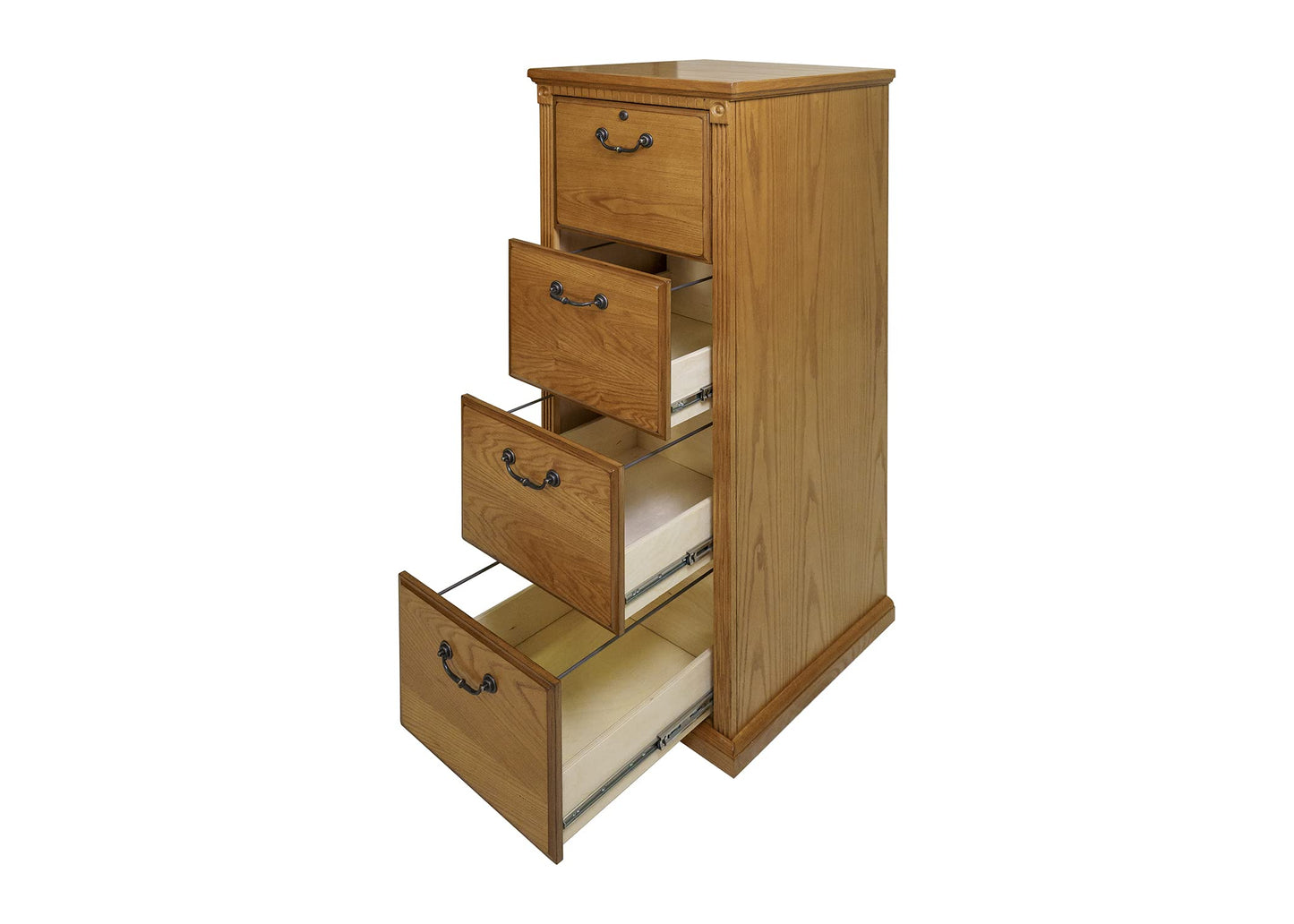 Martin Furniture Huntington Oxford 4-Drawer File Cabinet