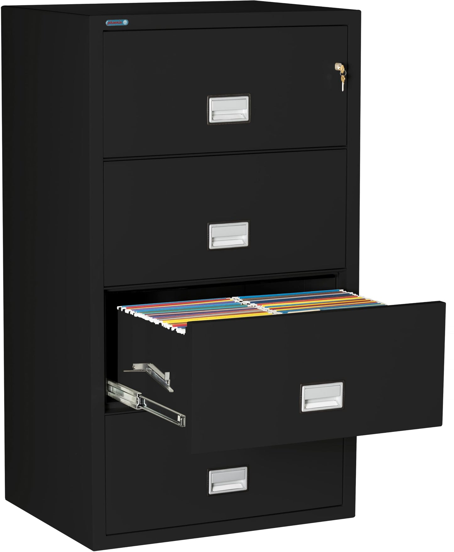 44 inch 4-Drawer Lateral Fireproof File Cabinet