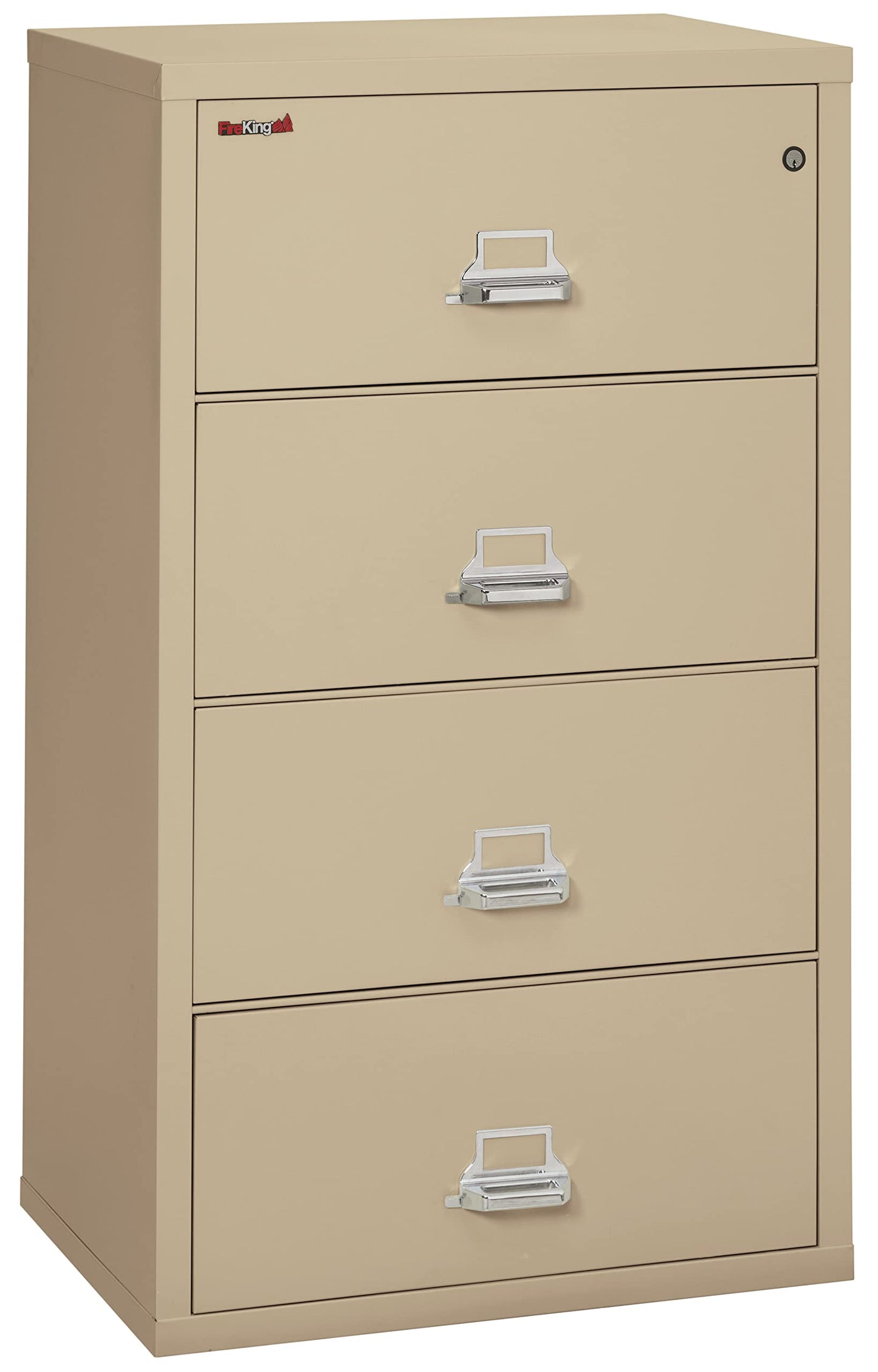 FireKing Lateral 4 Drawer Legal and Letter Fire Safe File Cabinet