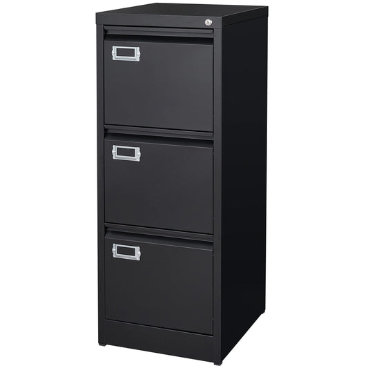 2-Drawer Vertical Locking File Cabinet, Steel, Letter Size