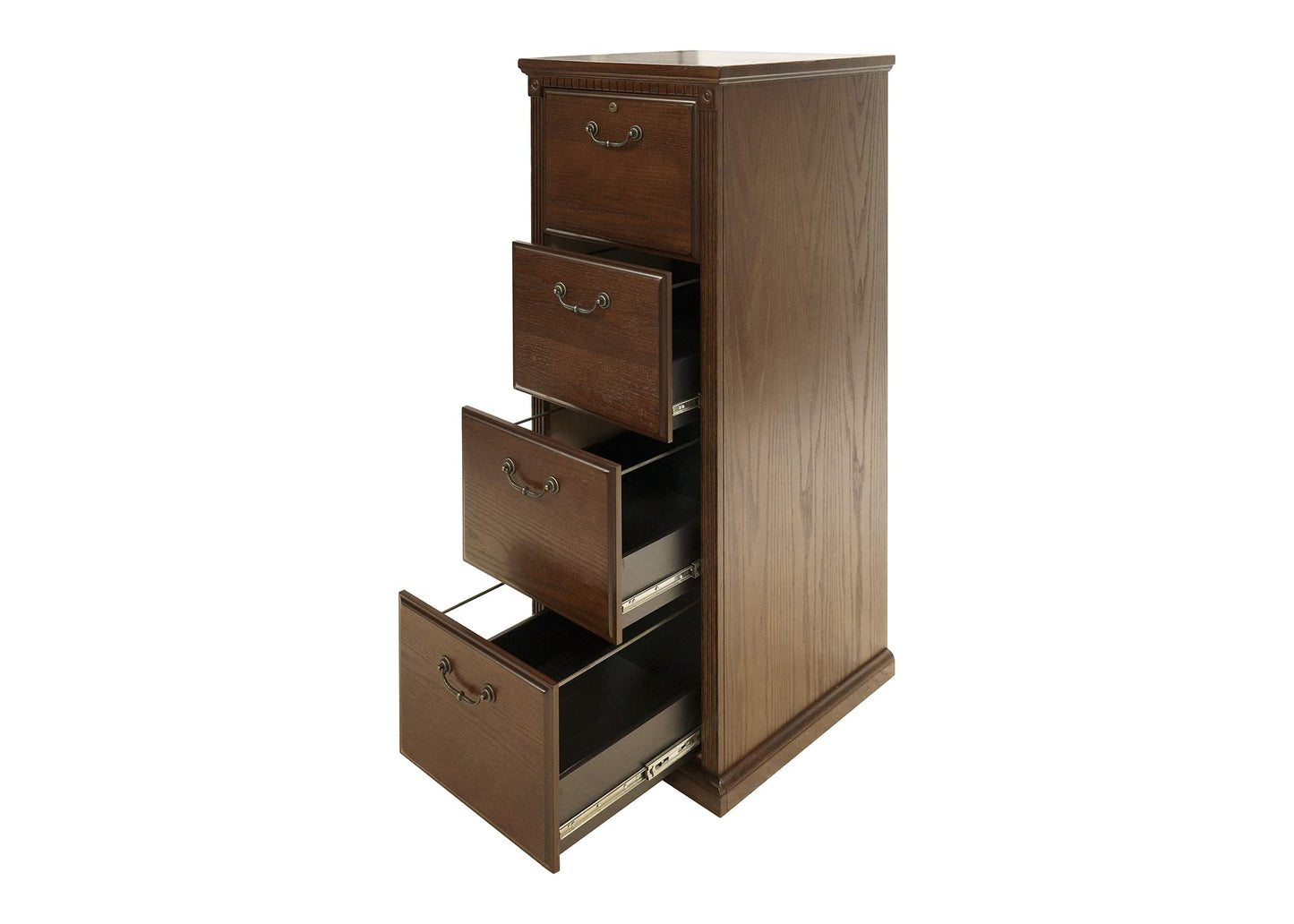 Martin Furniture Huntington Oxford 4-Drawer File Cabinet