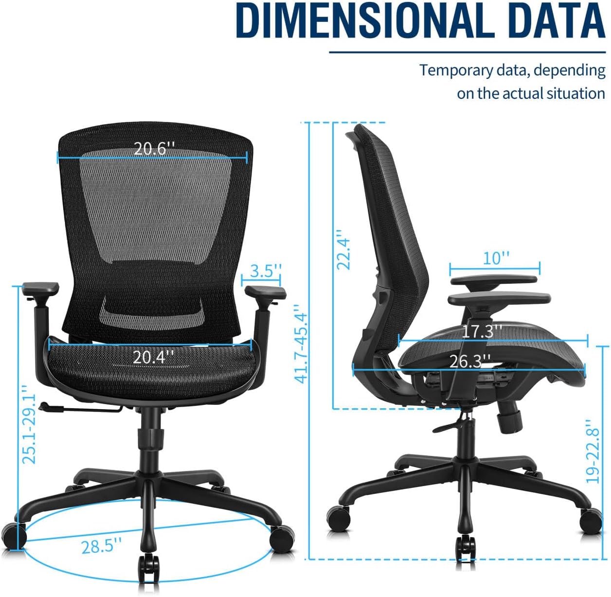 ELABEST Mesh Office Chair