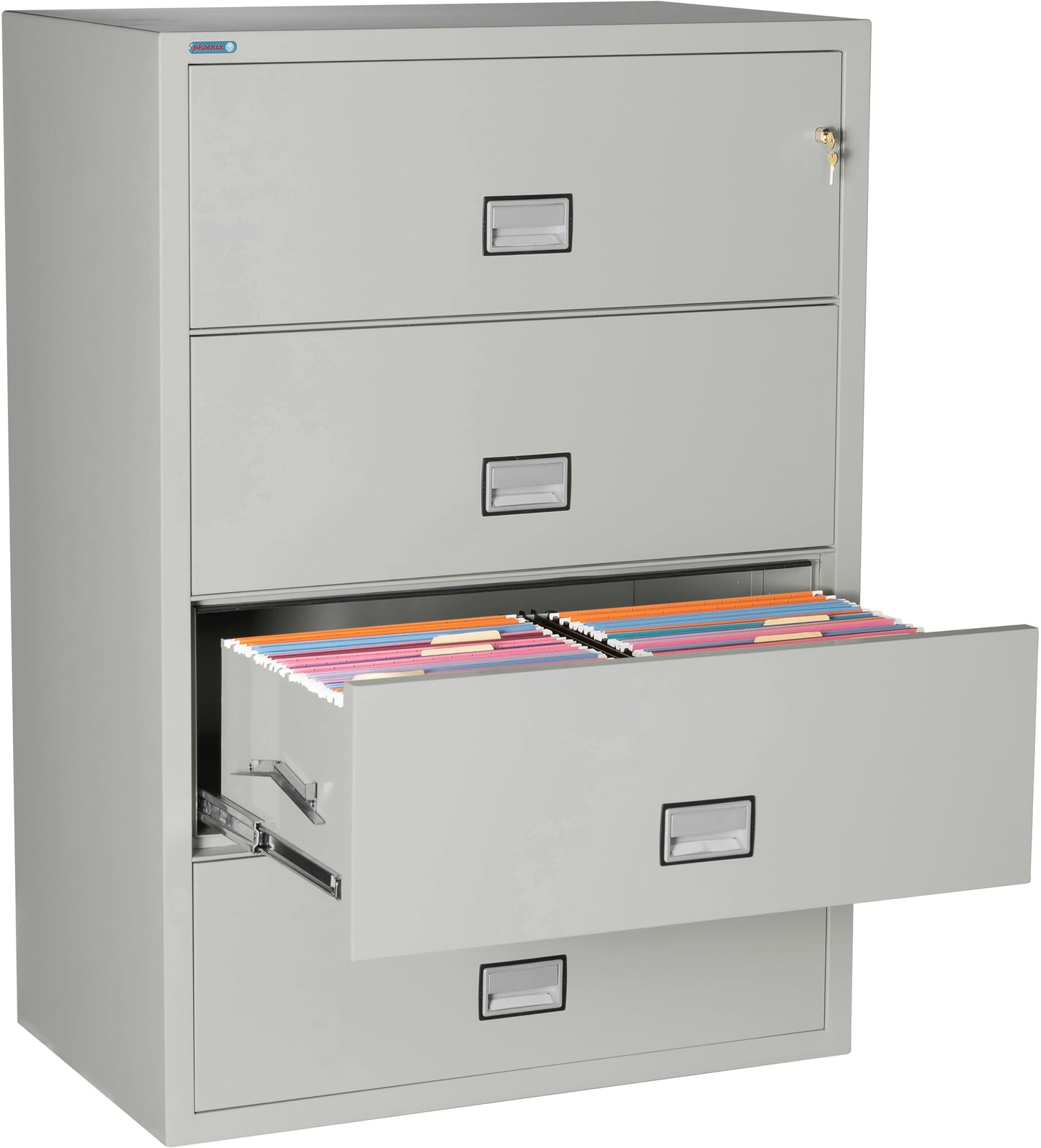 44 inch 4-Drawer Lateral Fireproof File Cabinet