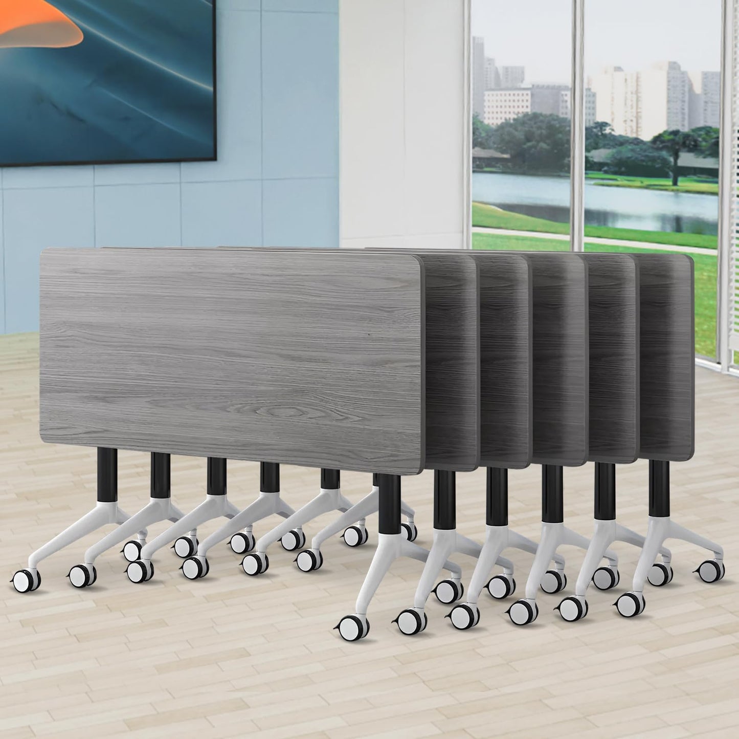 Mobile Folding Conference Table