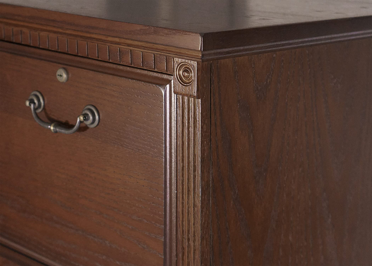 Martin Furniture Huntington Oxford 4-Drawer File Cabinet