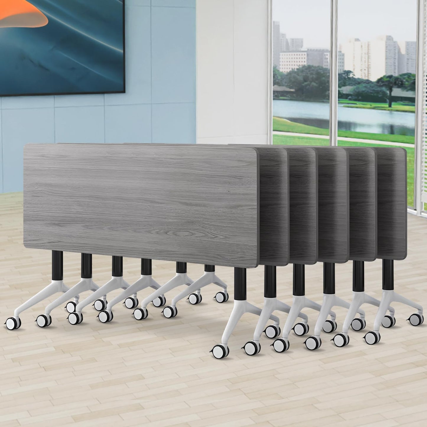 Mobile Folding Conference Table