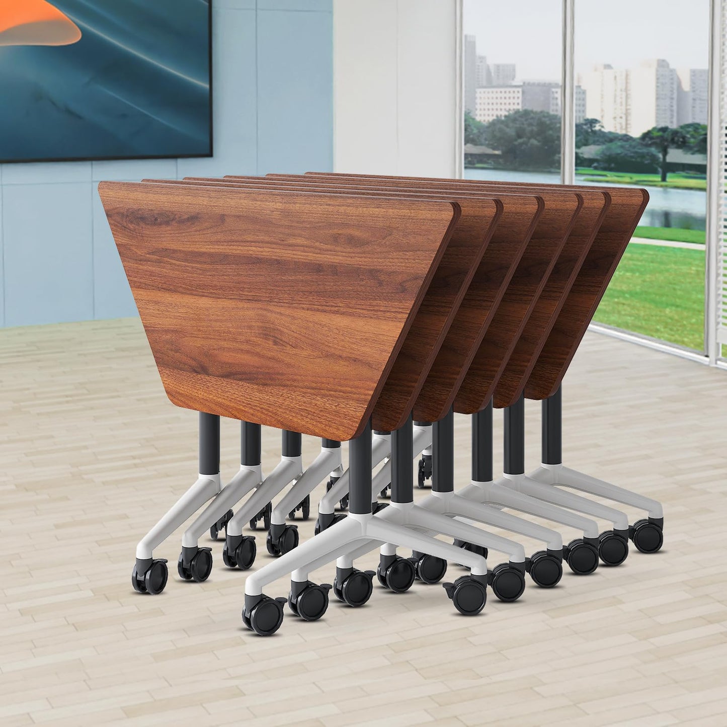 Mobile Folding Conference Table