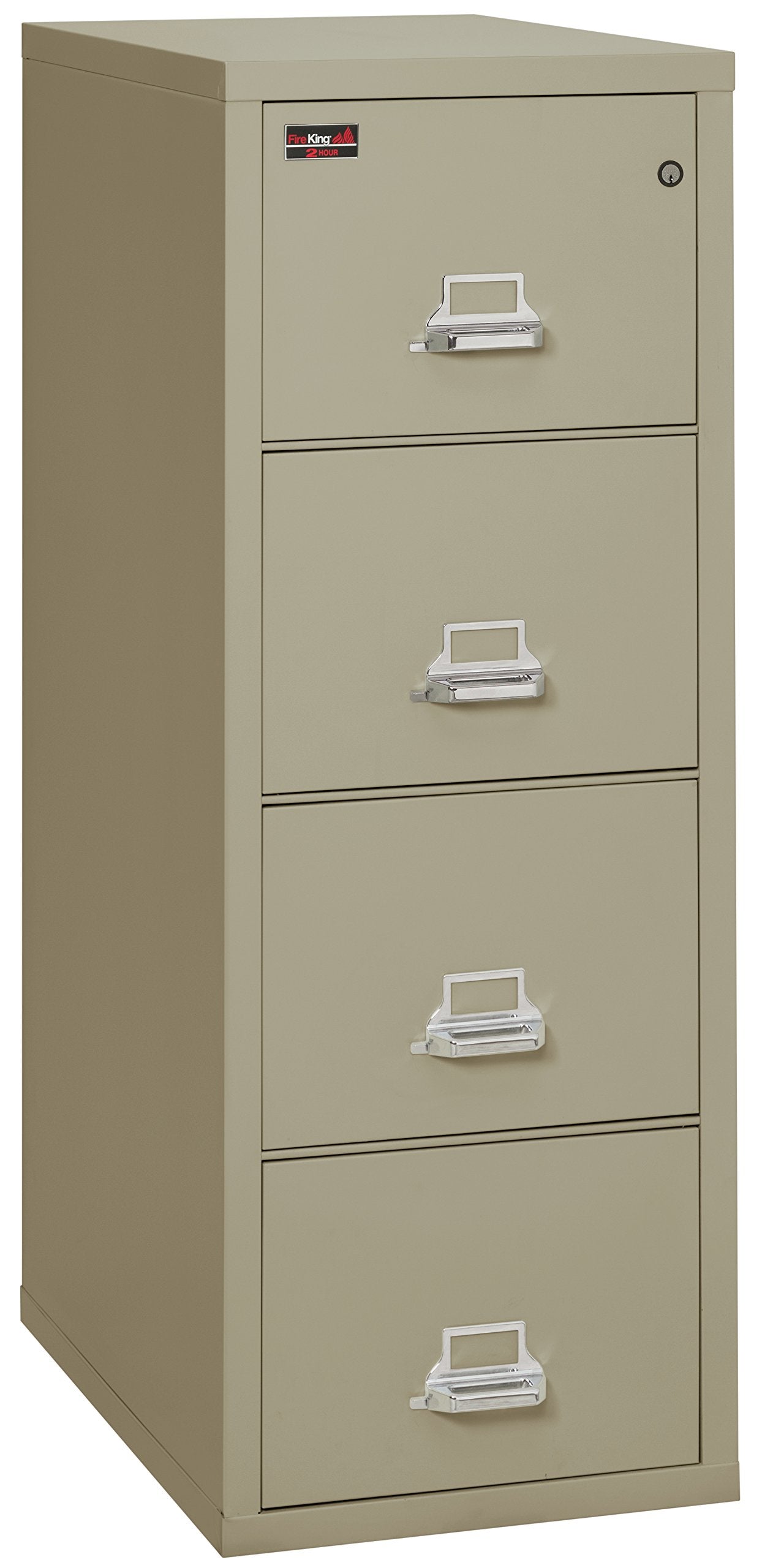 FireKing Fireproof 2 Hour Rated Vertical File Cabinet
