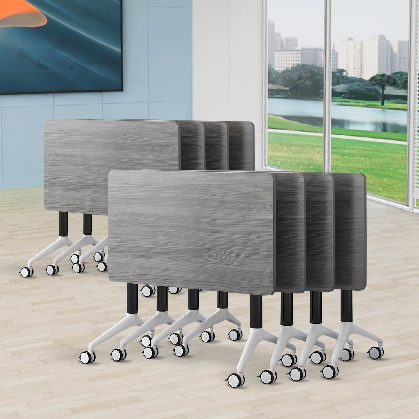 Mobile Folding Conference Table