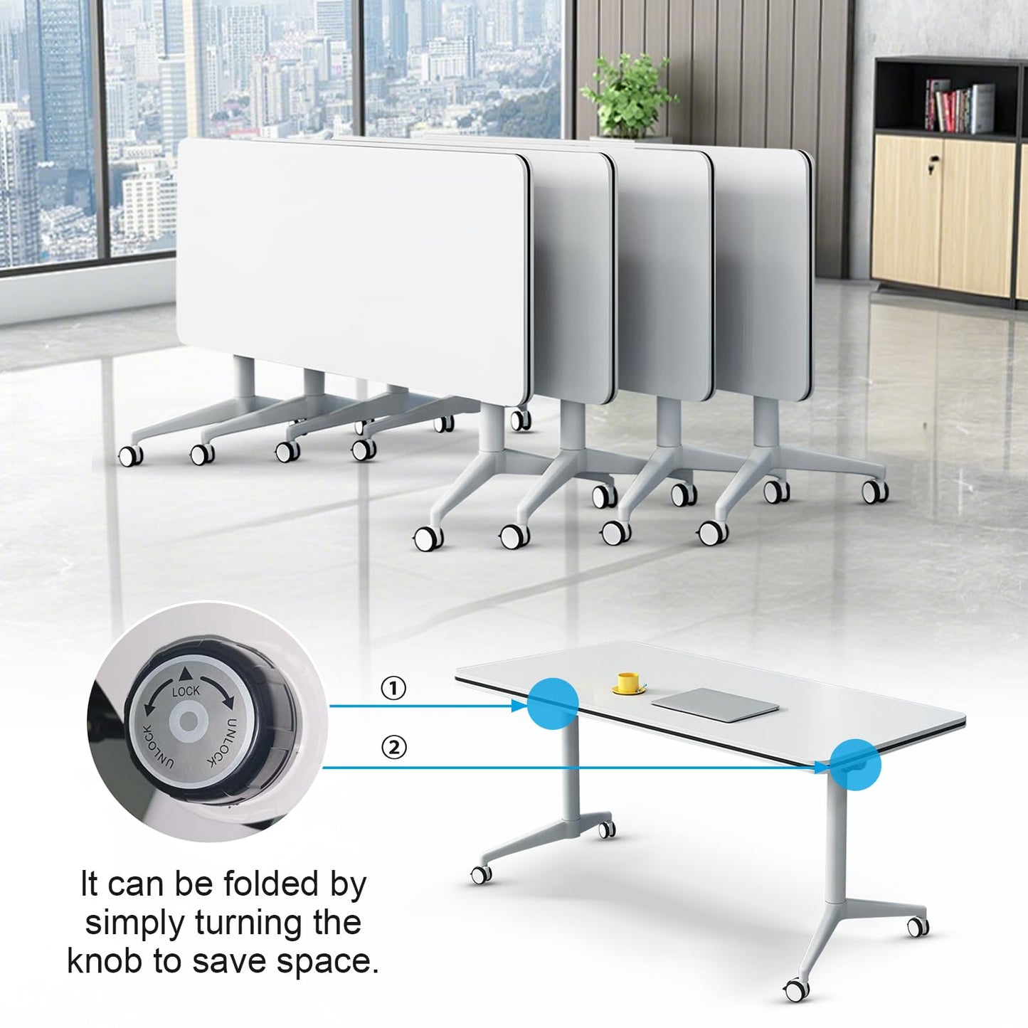 Folding Conference Table