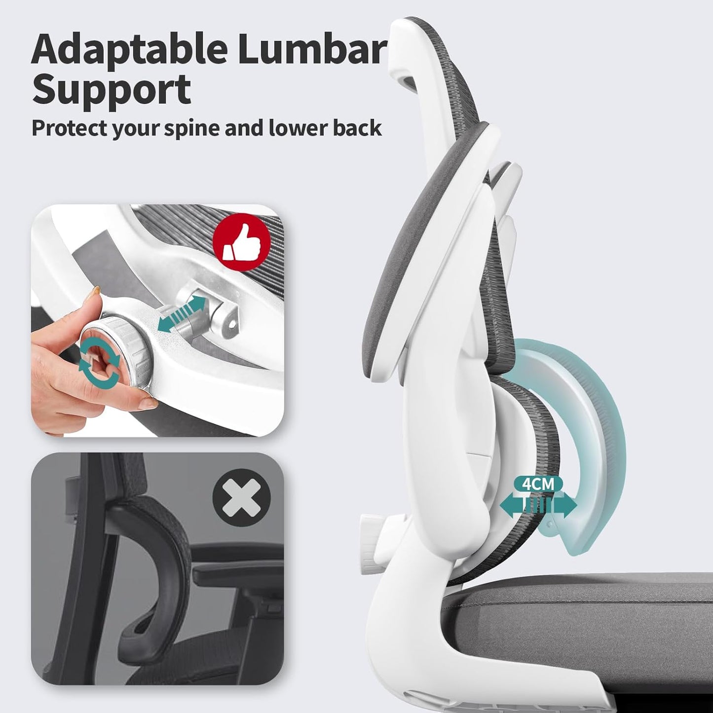 TRALT Ergonomic Office Chair