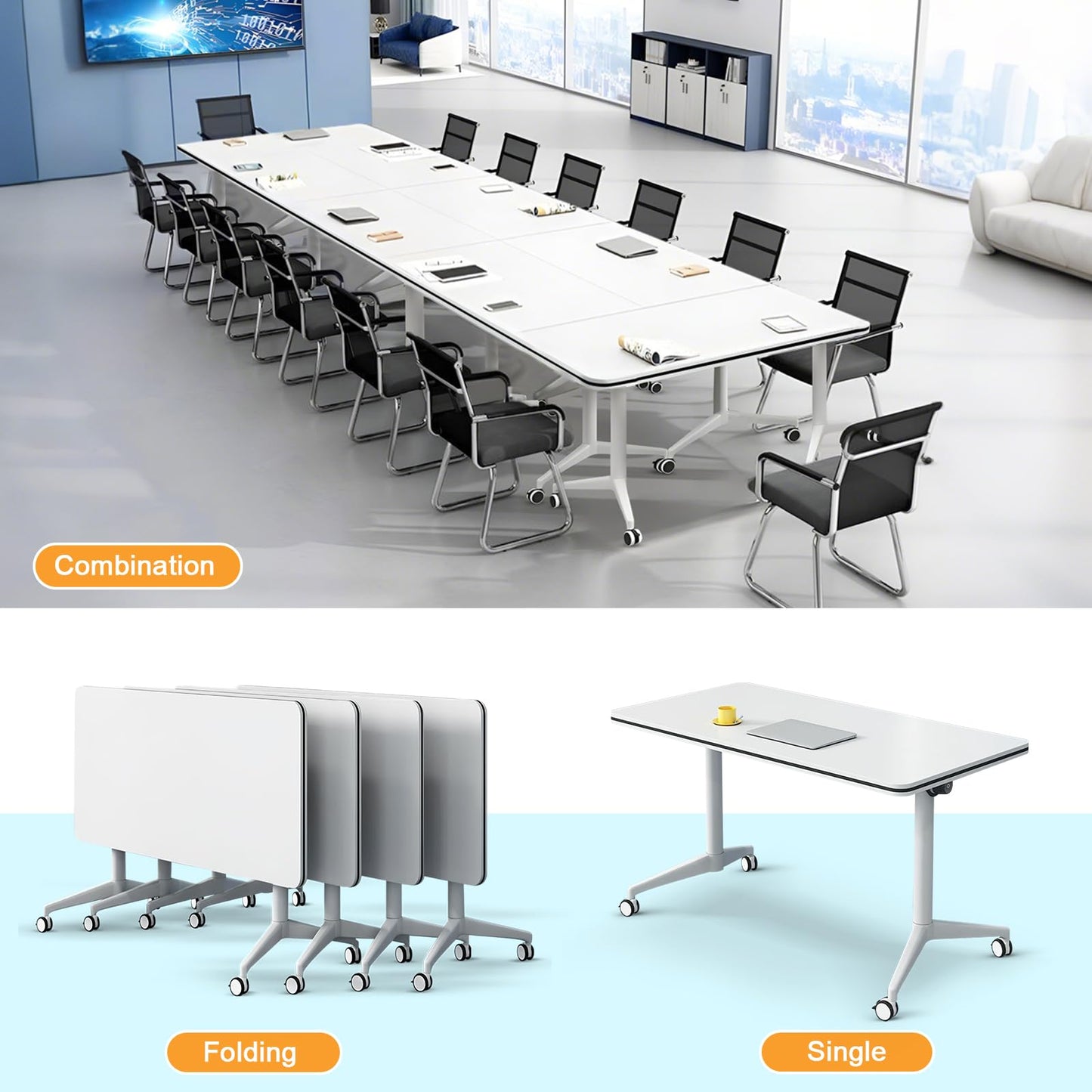 Foldable Conference Table