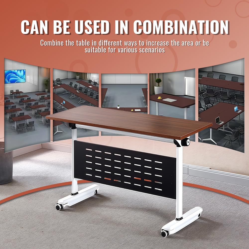 63" Folding Conference Table