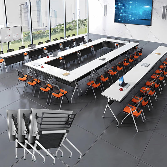 4 Pack Folding Conference Table Conference Room Table Meeting Table
