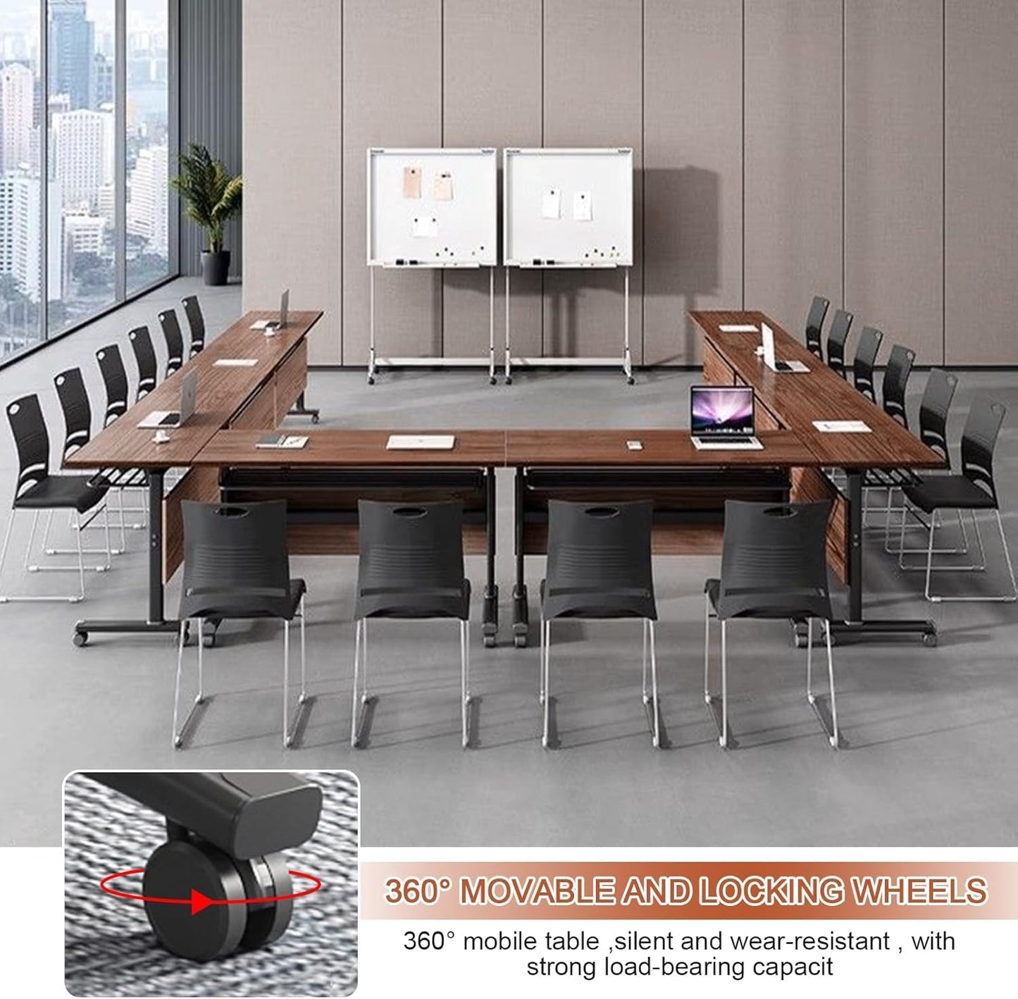 Folding Conference Table, 2-10 People Conference Room Tables