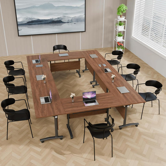 Conference Tables,Folding Conference Table Flip Top Mobile Training Tables