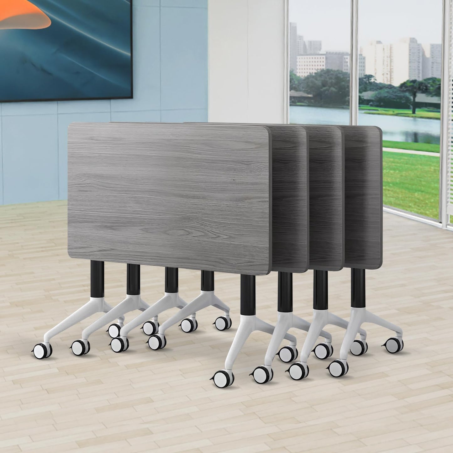 Mobile Folding Conference Table