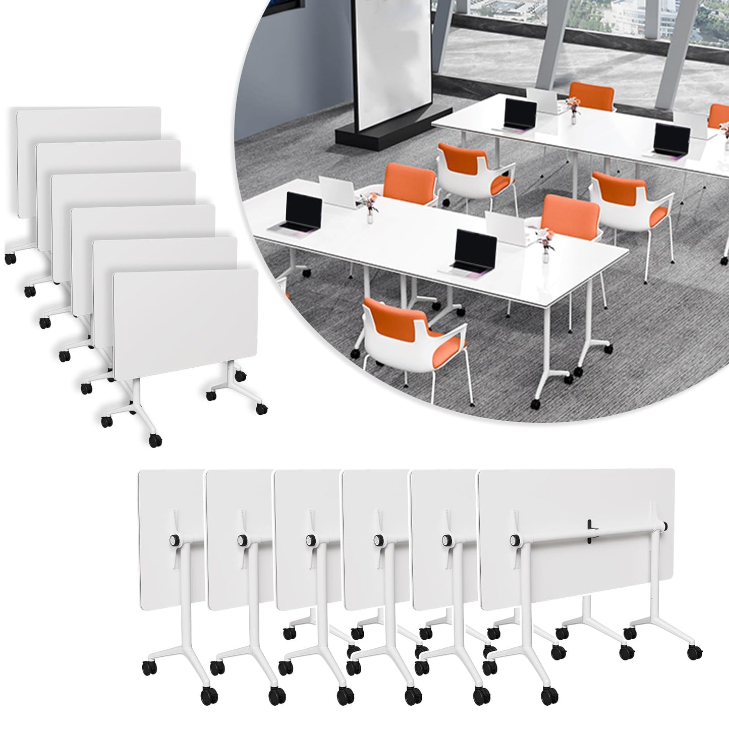 Foldable Conference Table