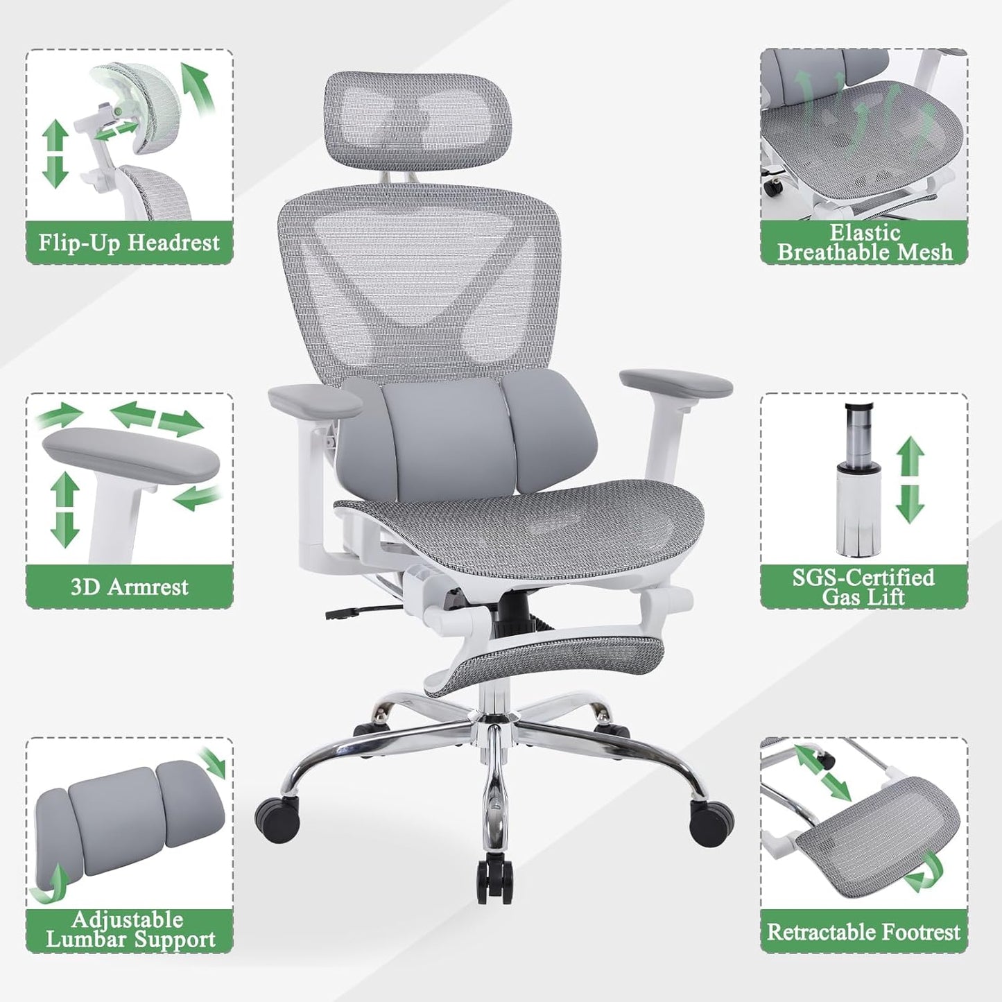 LuxErgo Mesh Office Chair