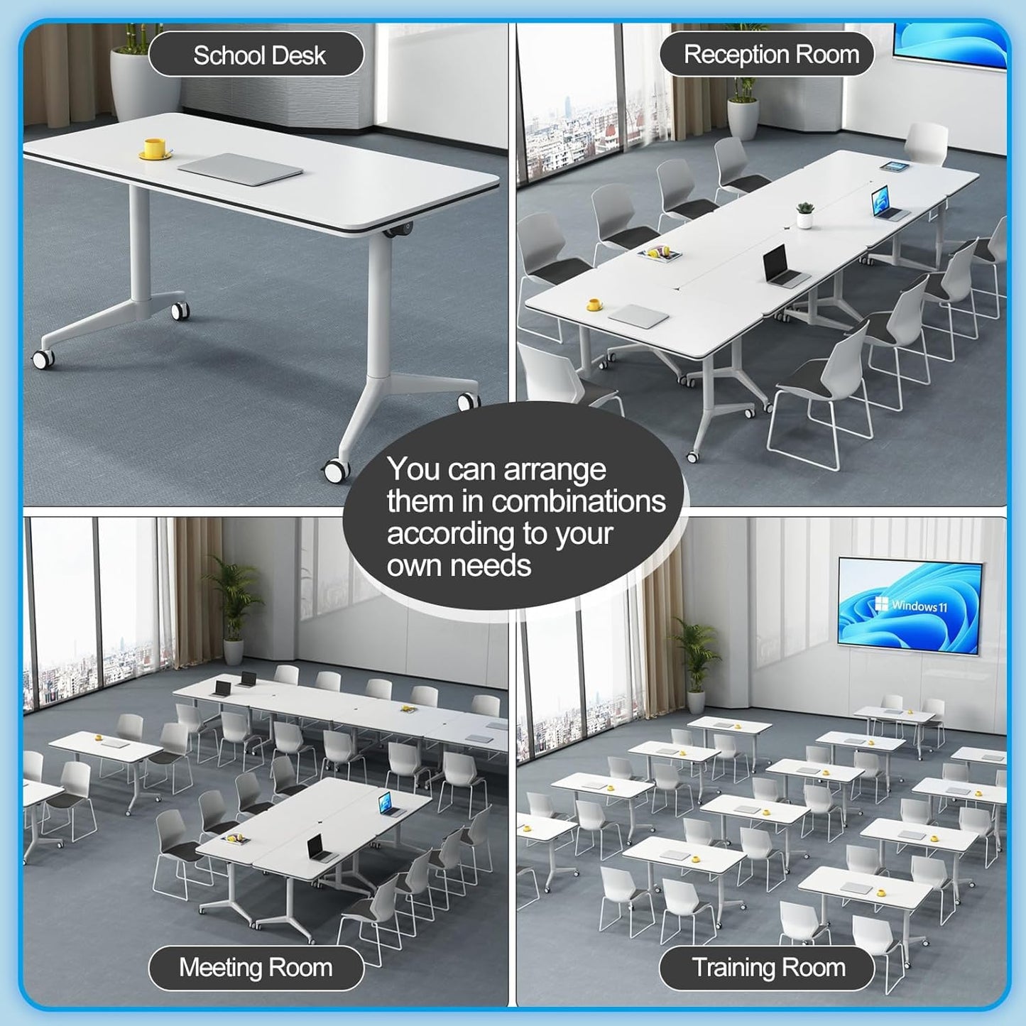 Folding Conference Table